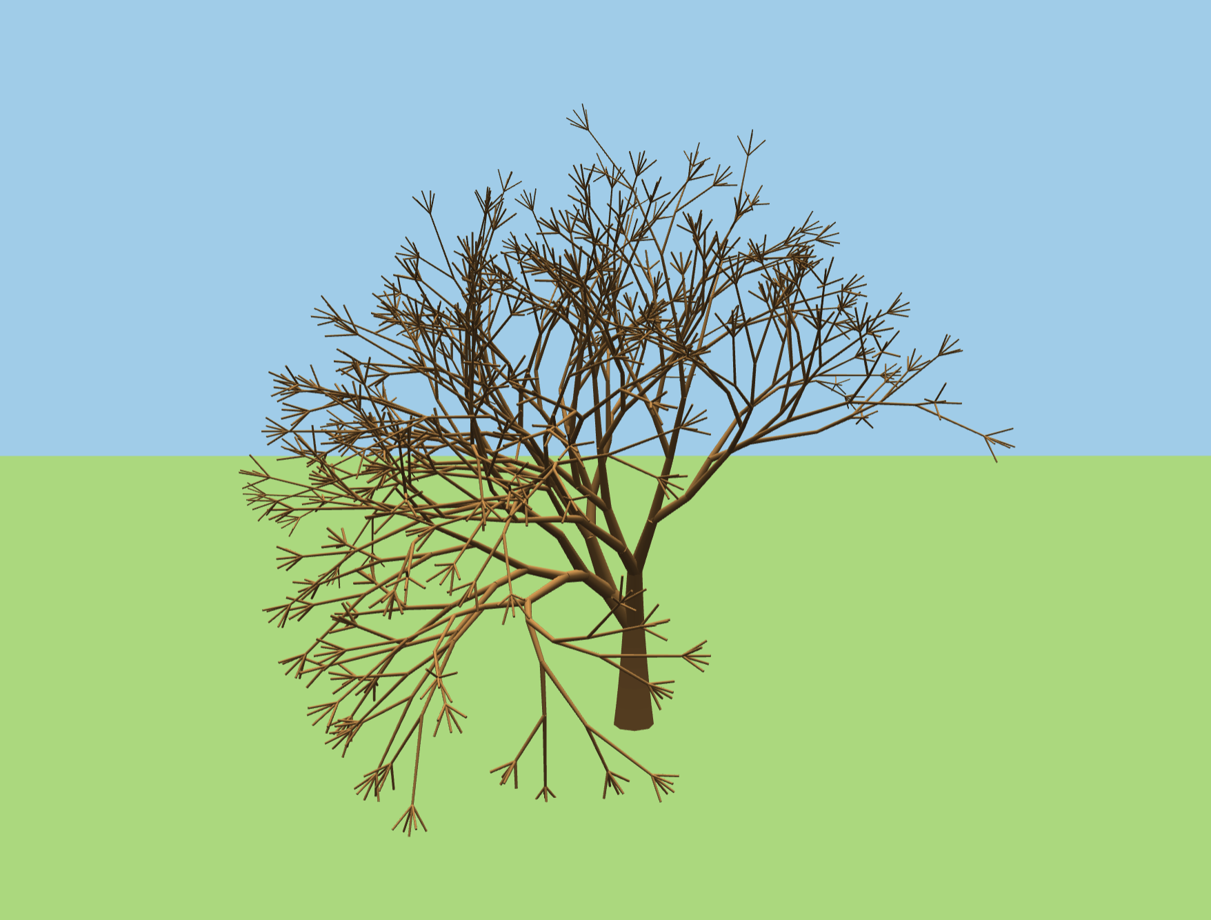 Threejs tree